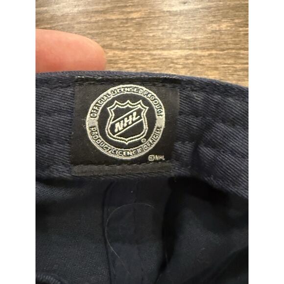 American Needle Mens Navy NHL Seattle Kraken Adjustable Strapback Hat Cap - Picture 9 of 9